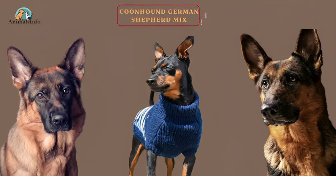 coonhound german shepherd mix