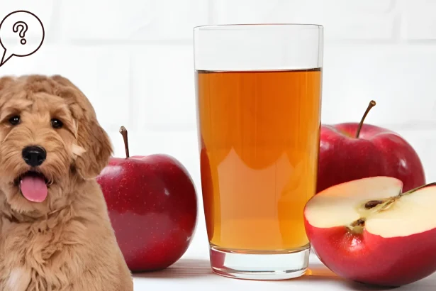 can dogs drink apple juice