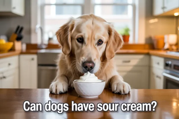 can dogs have sour cream