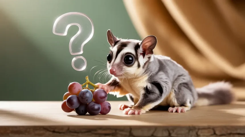 can sugar gliders eat grapes