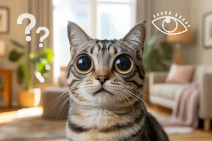 why are my cats eyes always dilated