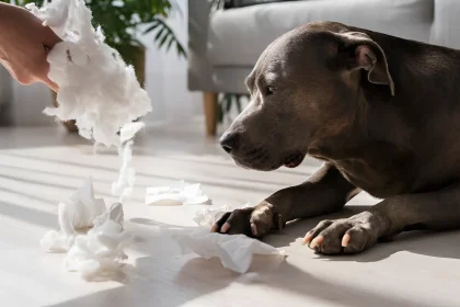 Dog Ate Paper Towel