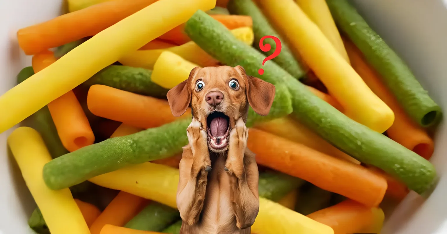 can dogs eat veggie straws