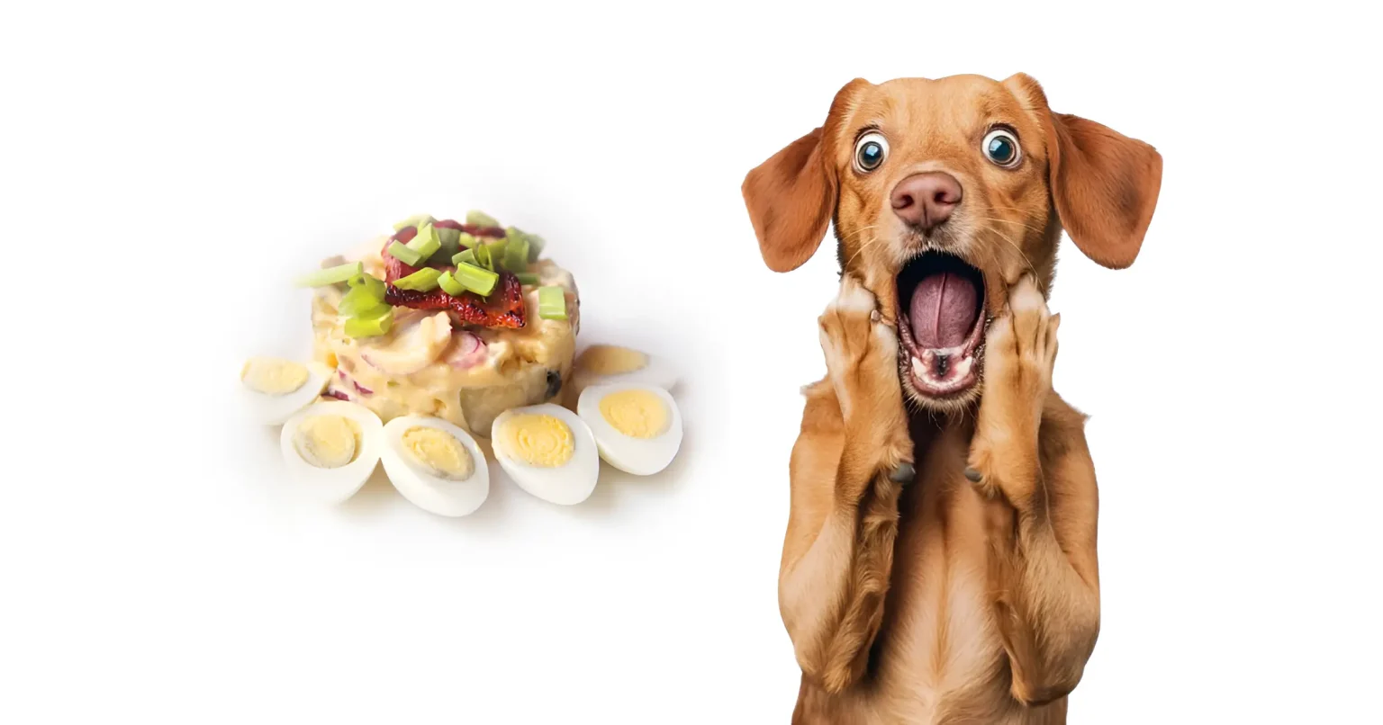 can dogs have egg salad
