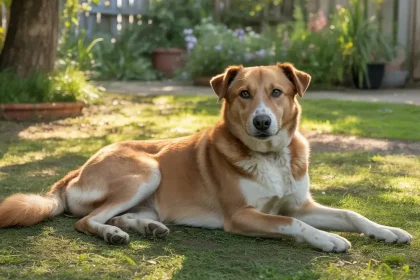 common behaviors of a female dog in heat