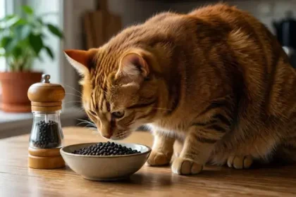 can cats eat black pepper