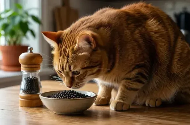 can cats eat black pepper