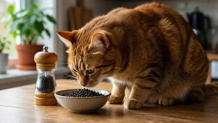can cats eat black pepper