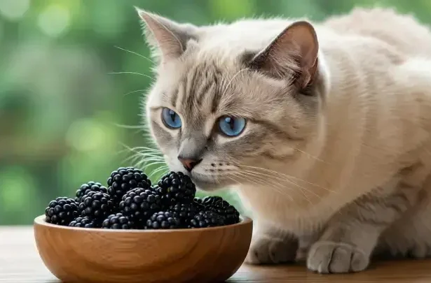 can cats eat blackberries