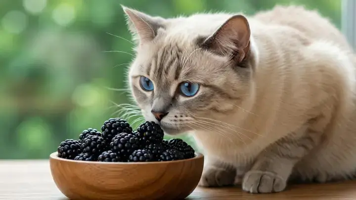 can cats eat blackberries
