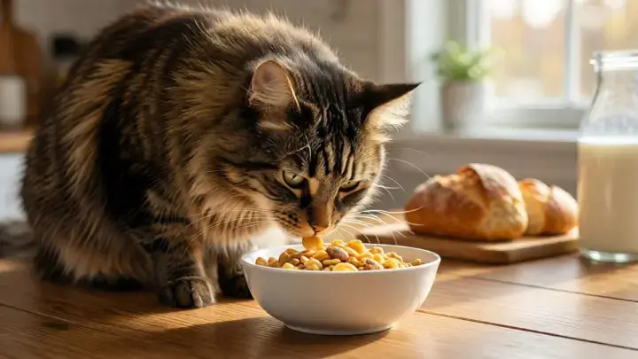 can cats eat cereal