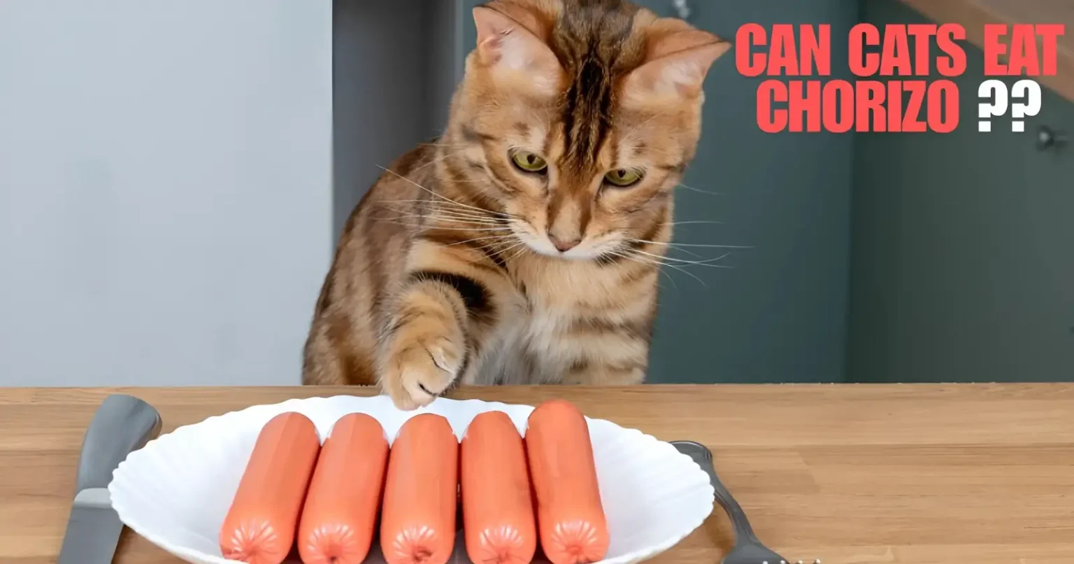 can cats eat chorizo