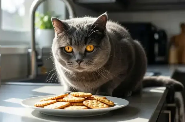 can cats eat crackers
