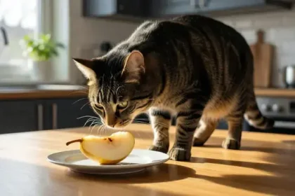 can cats eat pears