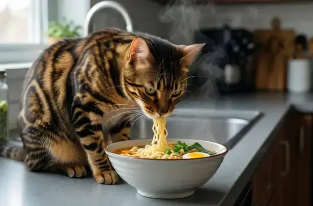 can cats eat ramen noodles