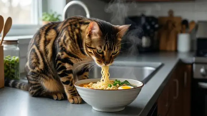can cats eat ramen noodles