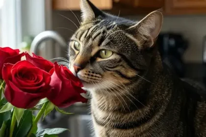 can cats eat roses