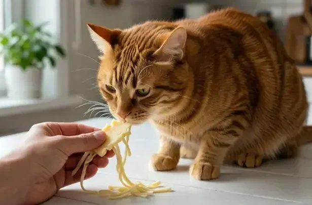 can cats eat string cheese