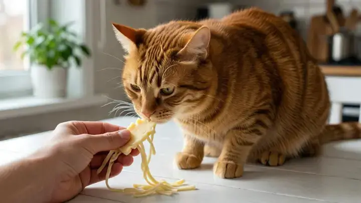 can cats eat string cheese
