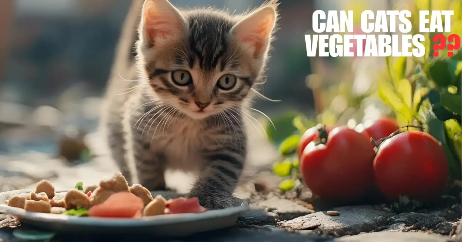 can cats eat vegetables