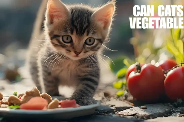 can cats eat vegetables