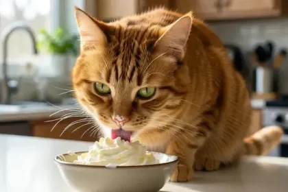 can cats have whipped cream