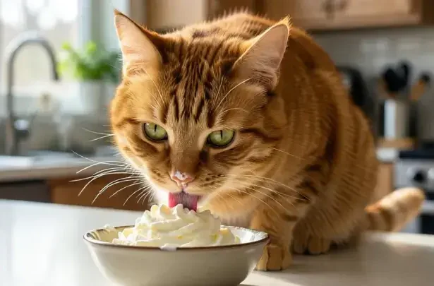 can cats have whipped cream