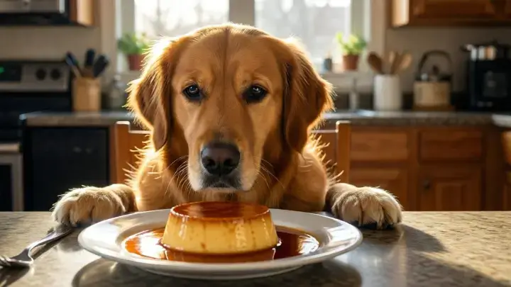 can dogs eat flan