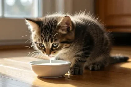 what does cat milk taste like