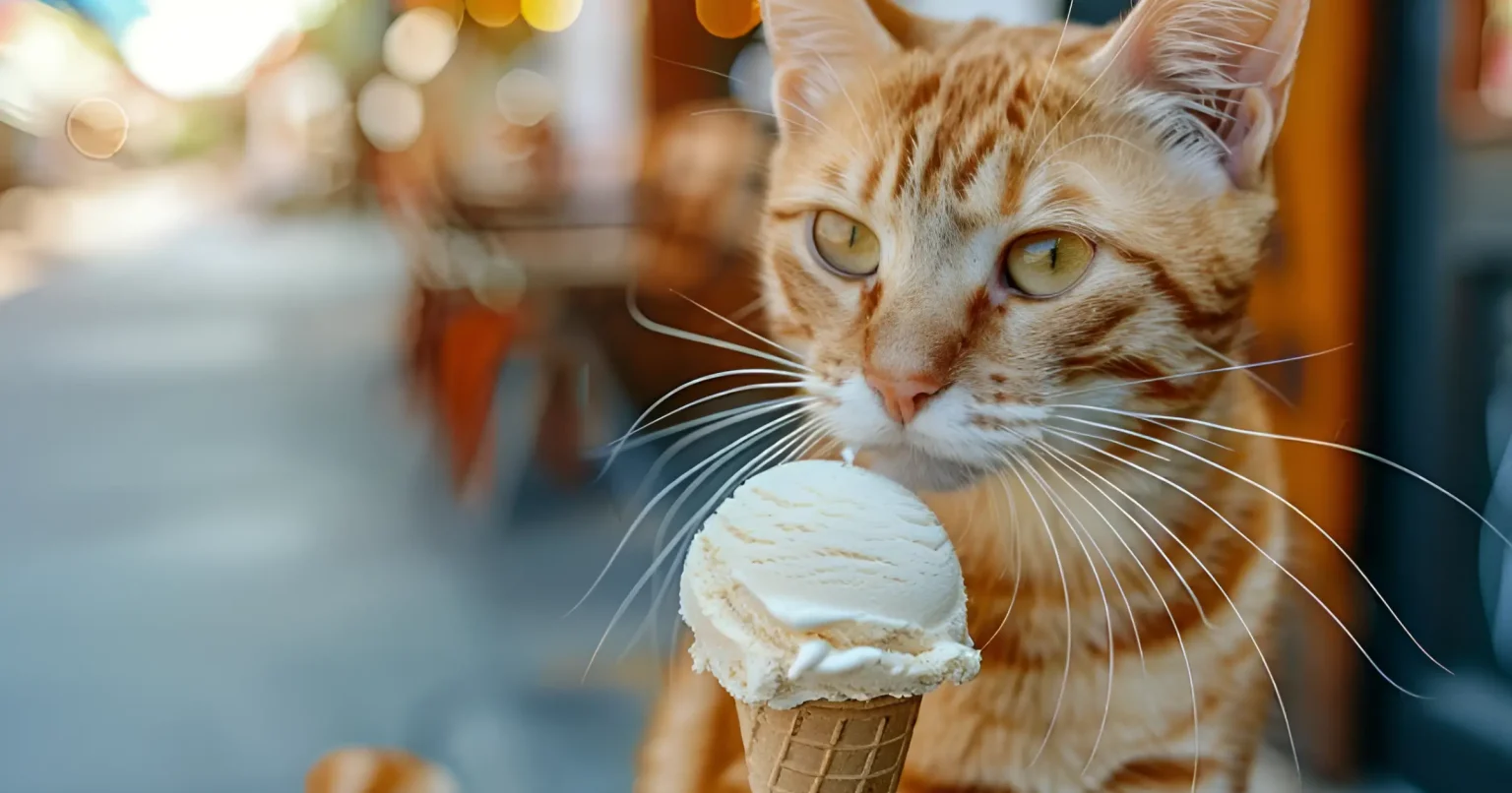 Can cats eat vanilla ice cream