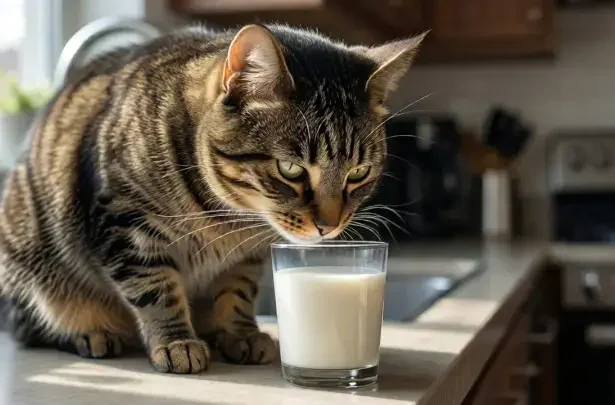 can cats have almond milk