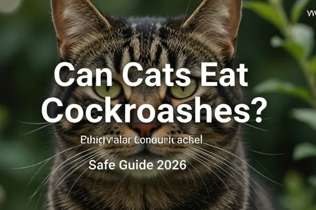 can cats eat cockroaches