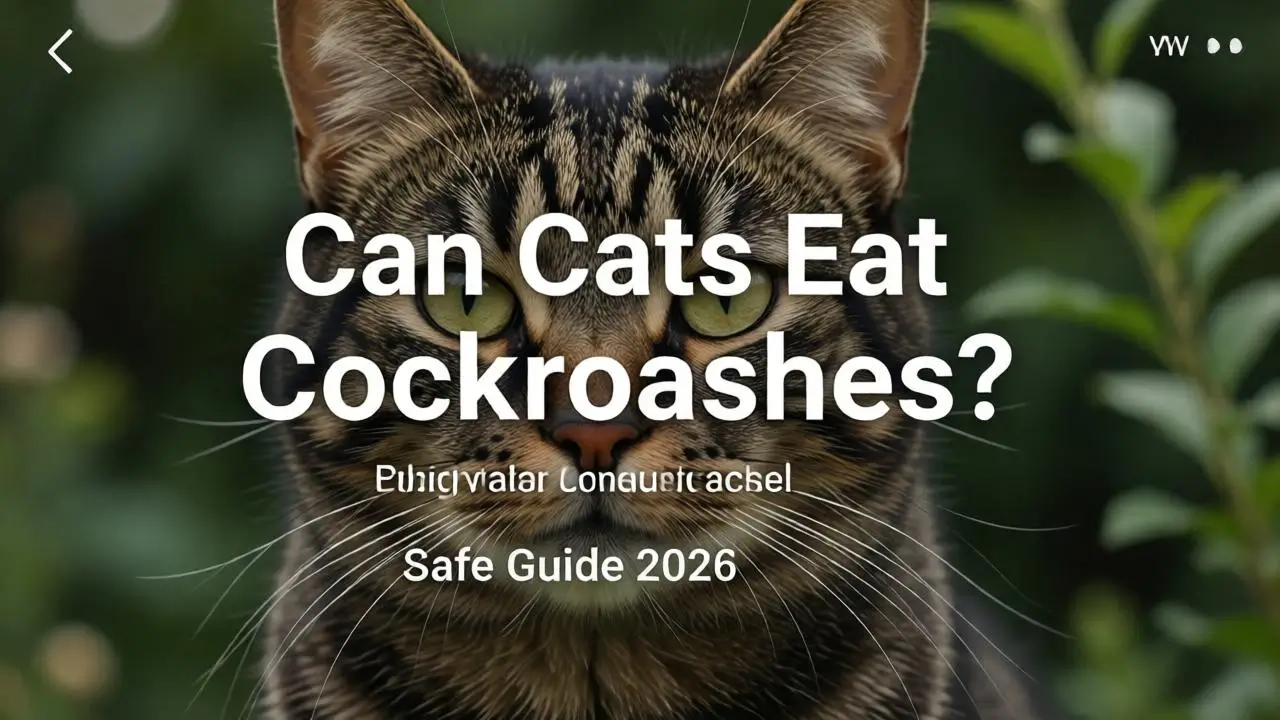 can cats eat cockroaches