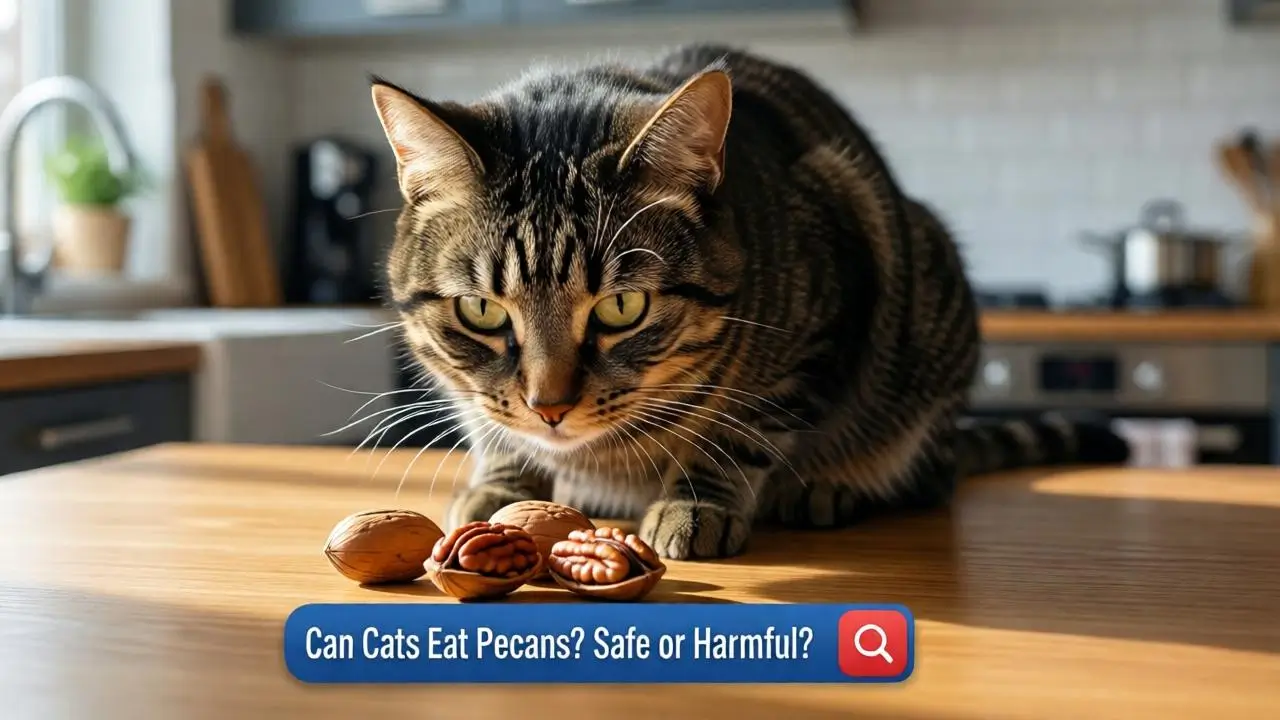 can cats eat pecans