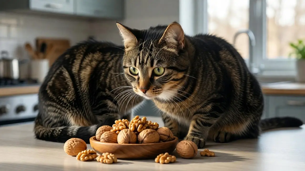can cats eat walnuts