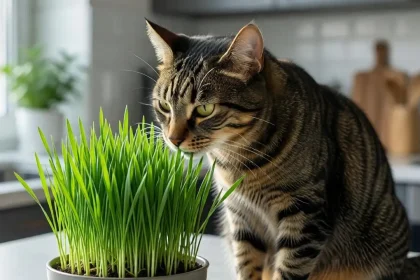 can cats eat wheatgrass